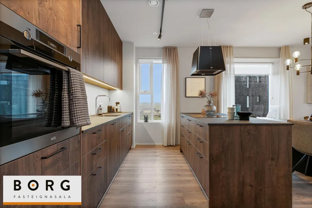 Cucina - Apartment with Garden in Hafnarfjörður