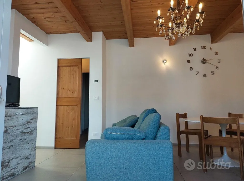 Séjour - Newly Built Apartment with Private Parking in Centre