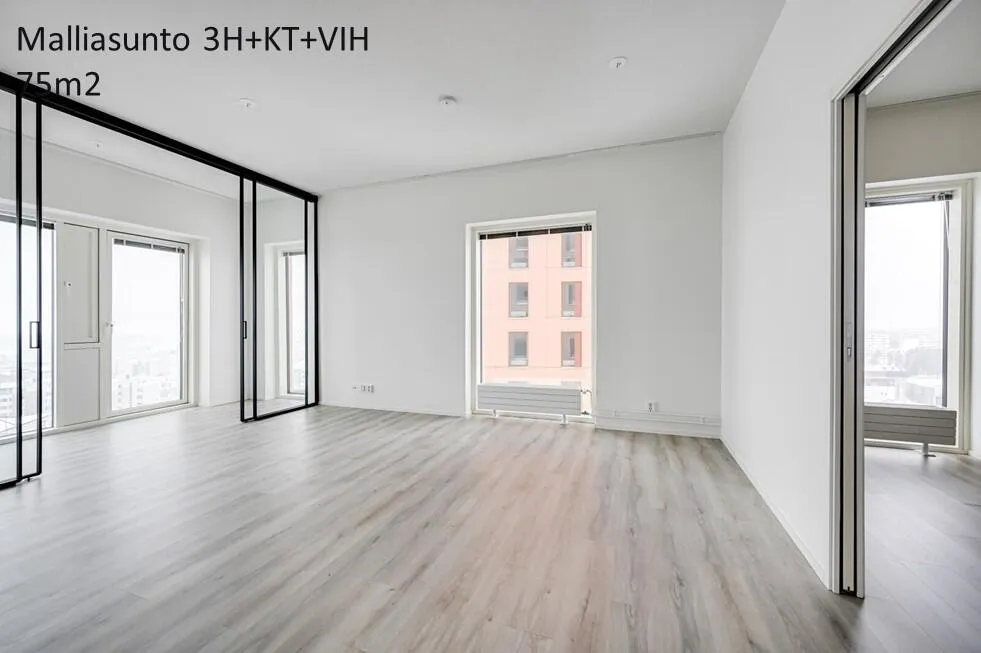 Elutuba - Modern Flat with Conservatory in Aurinkolahti