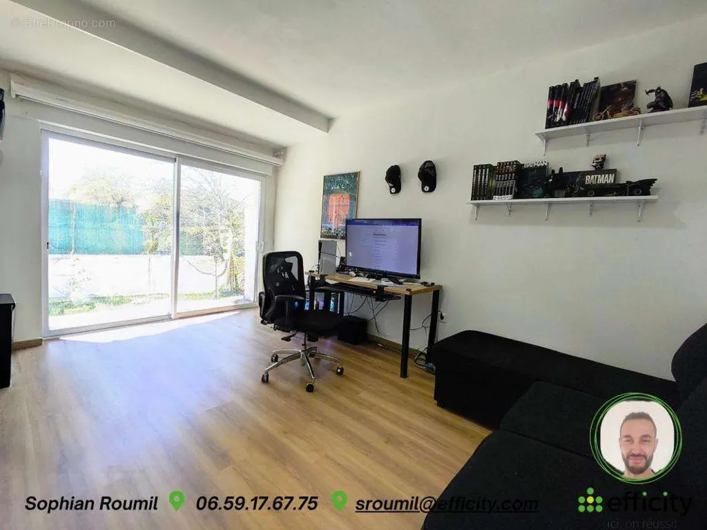 Kabinet - Renovated House with Garden in Fleac