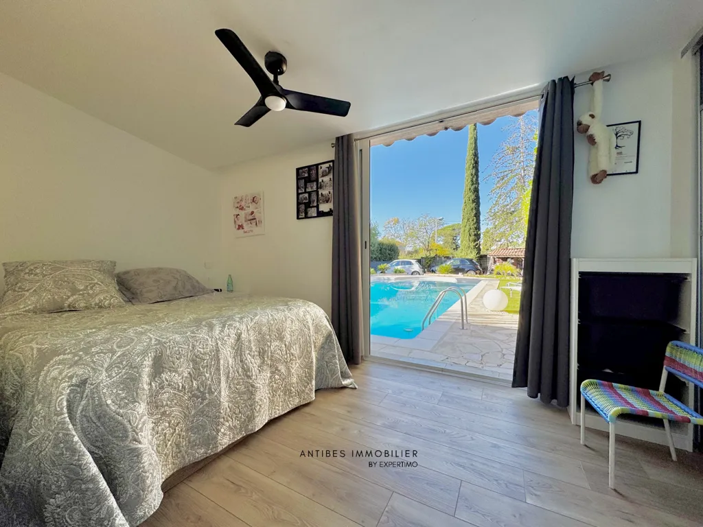 Chambres - Maison Individuelle avec Piscine à Mougins