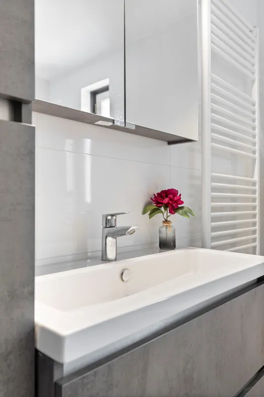 Salles de bain - Semi-detached House with Garden in Almere