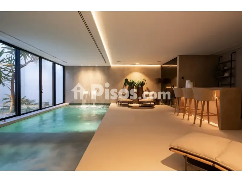 Piscine - Contemporary Villa with Infinity Pool in El Madroñal