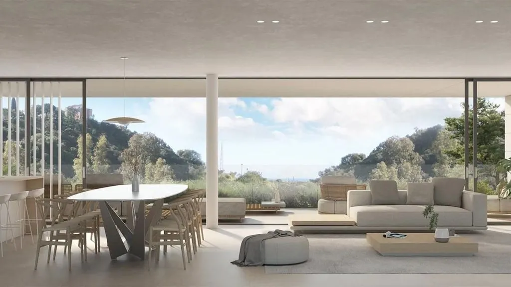 Soggiorno - Luxury Flat with Private Pool in Elviria, Marbella