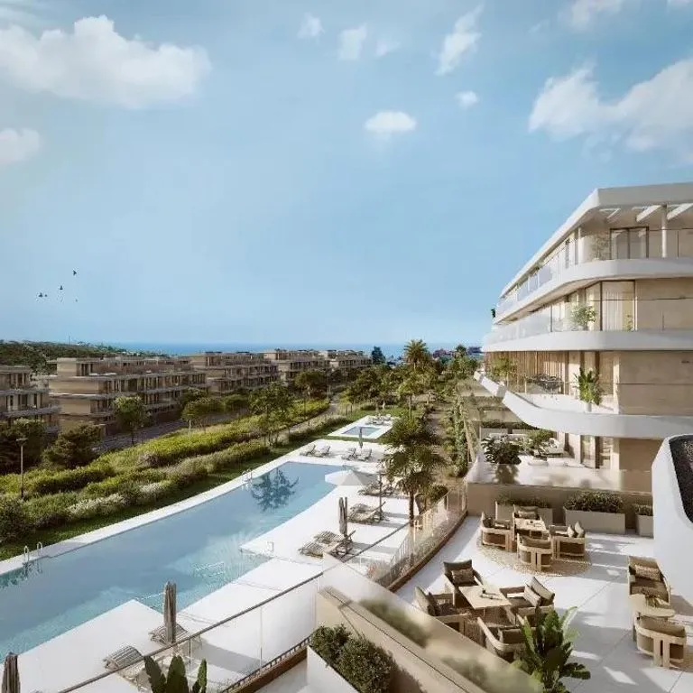 Piscine - Luxury Flat with Sea Views in Estepona