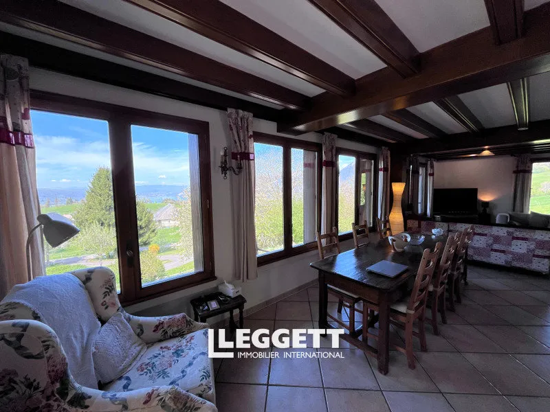 Salle à manger - Maison avec Vue Lac d'Annecy à Saint-Eustache