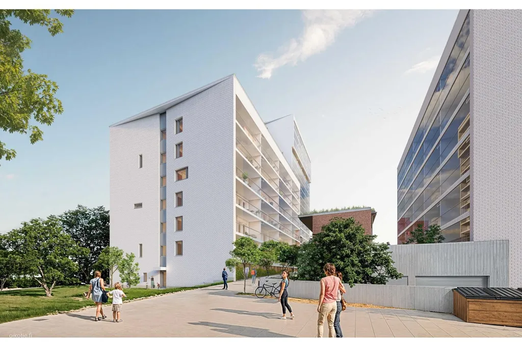 Corner Flat with Balcony in Pirkkala Centre