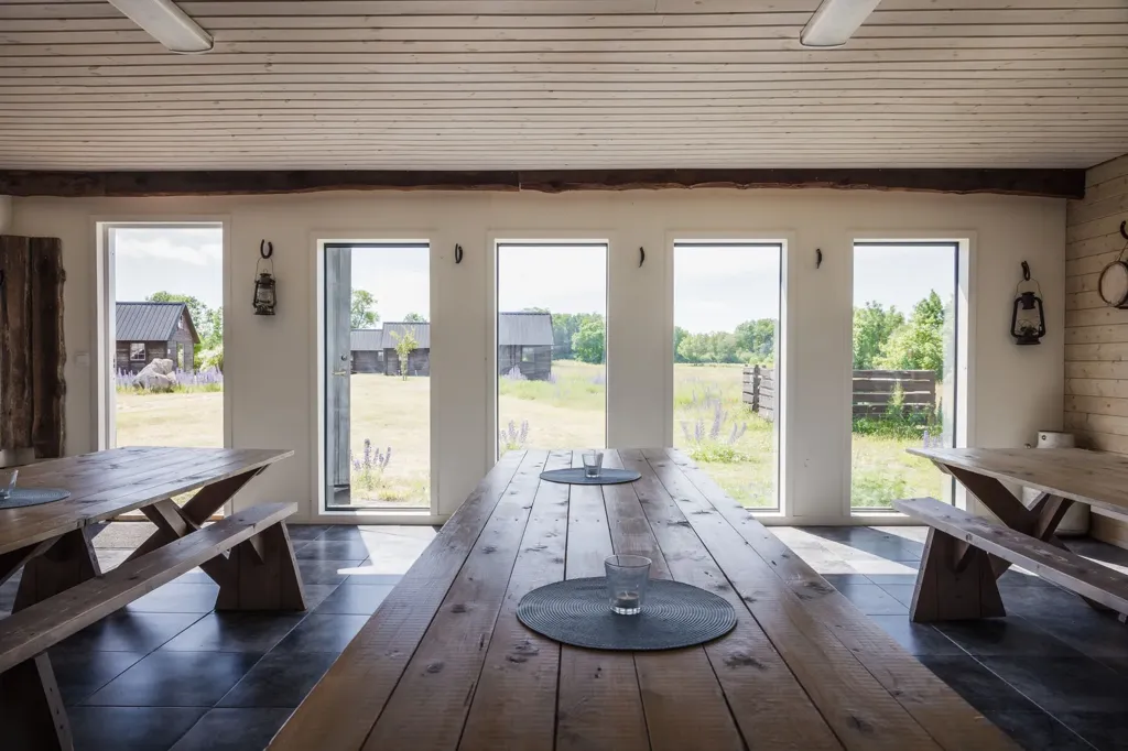 Salle à manger - Activity Park with Stuga and Restaurant in Gotland