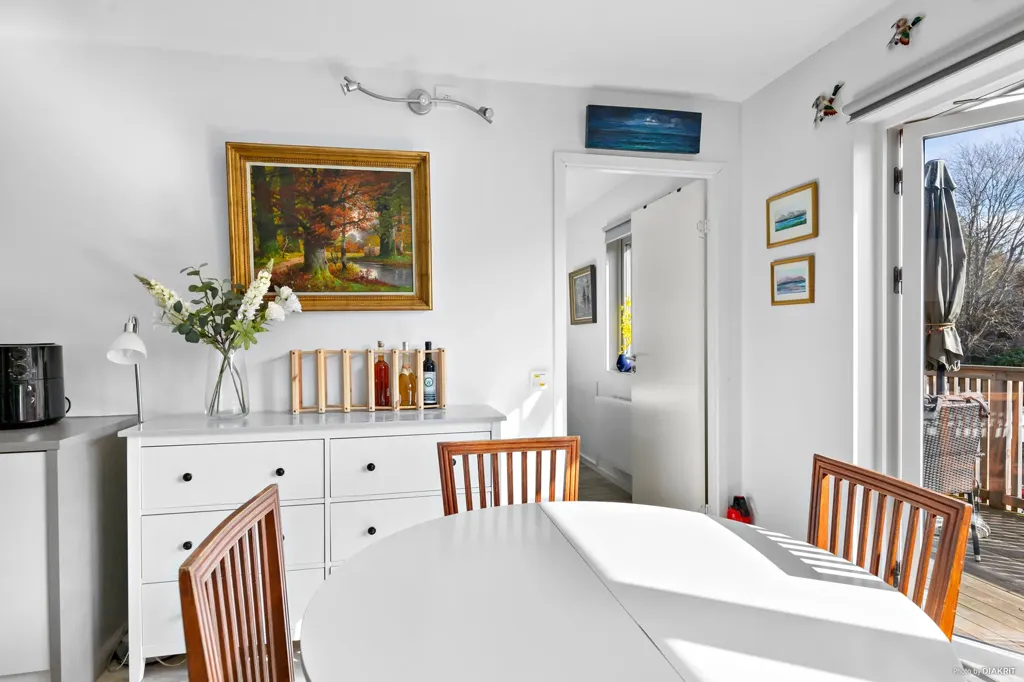 Salle à manger - Modern Apartment with Sea View in Ellös