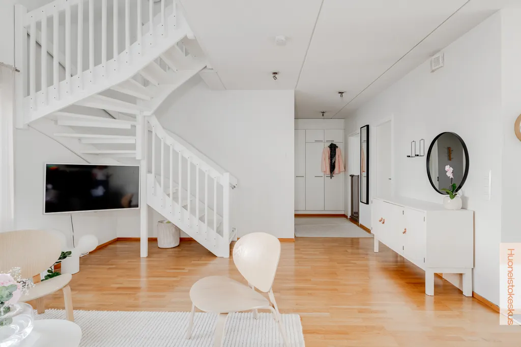 Séjour - Spacious Terraced House with Garden in Oulu