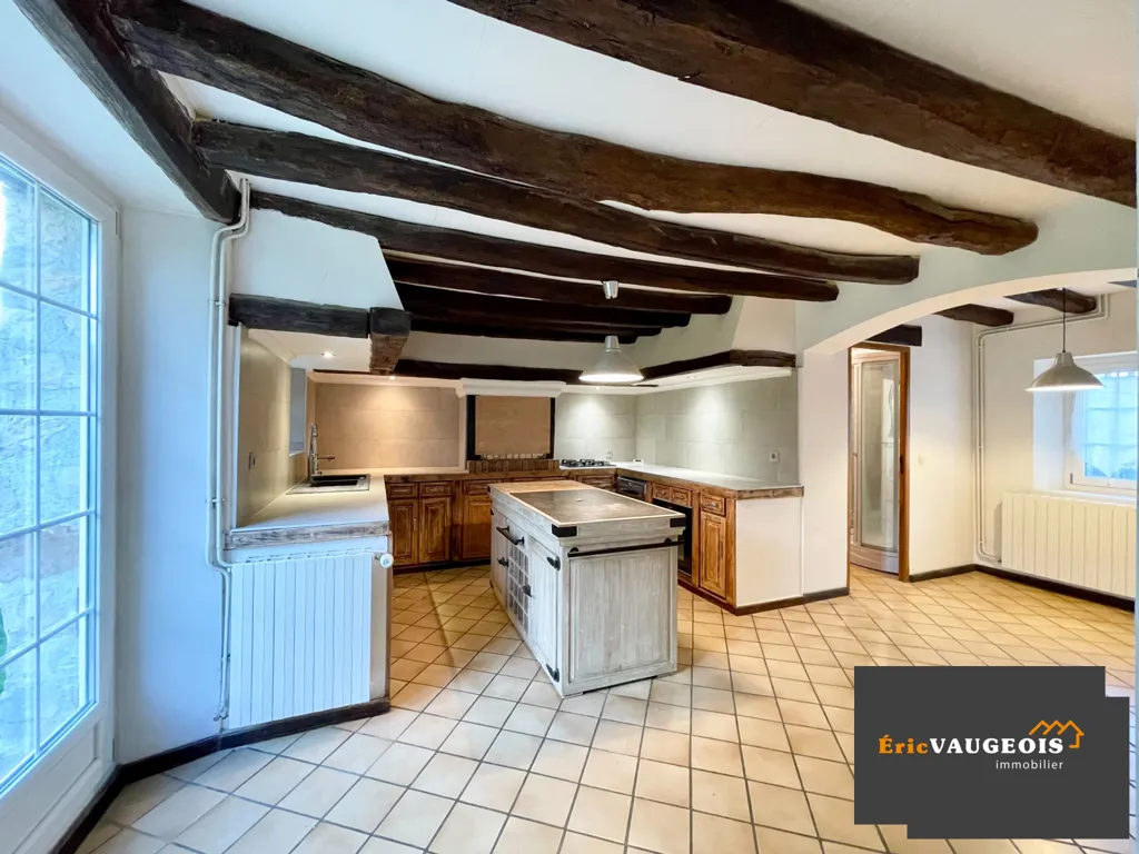 Cuisine - Maison Briarde avec Jardin à Mauperthuis