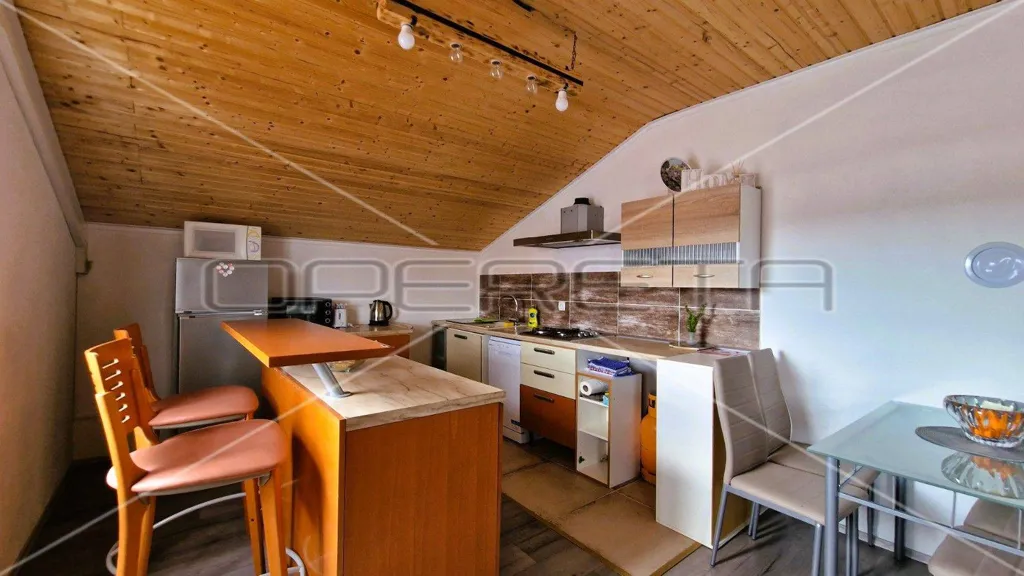Cuisine - House with Sea View and Pool in Kruševo