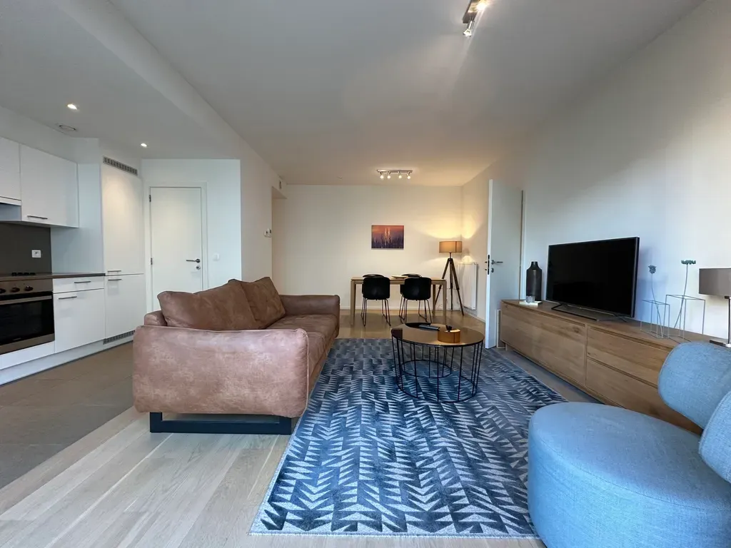 Séjour - Appartement 2 chambres avec terrasse à Evere