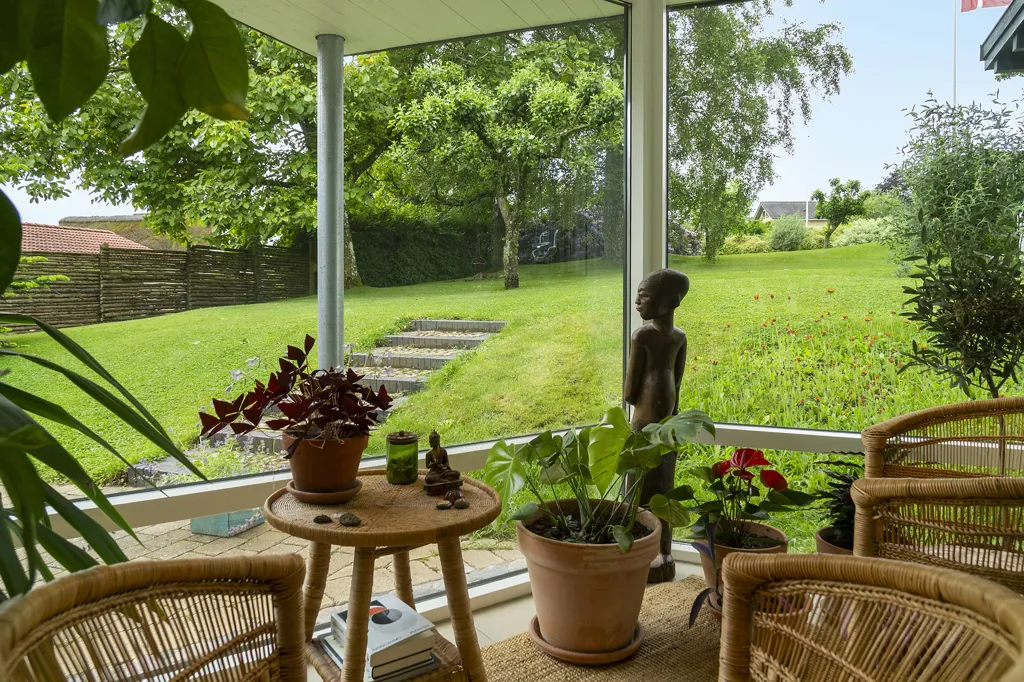 Terrasse - Historic Villa with Garden in Svejstrup