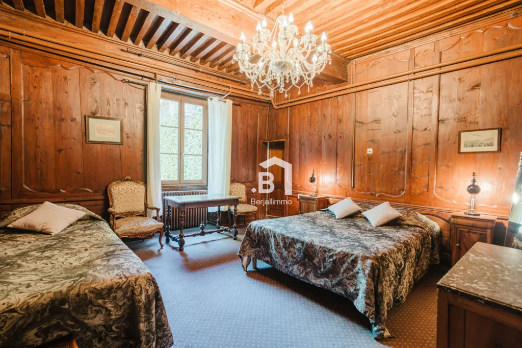 Camere da letto - Historic Château with Panoramic Views in Trièves