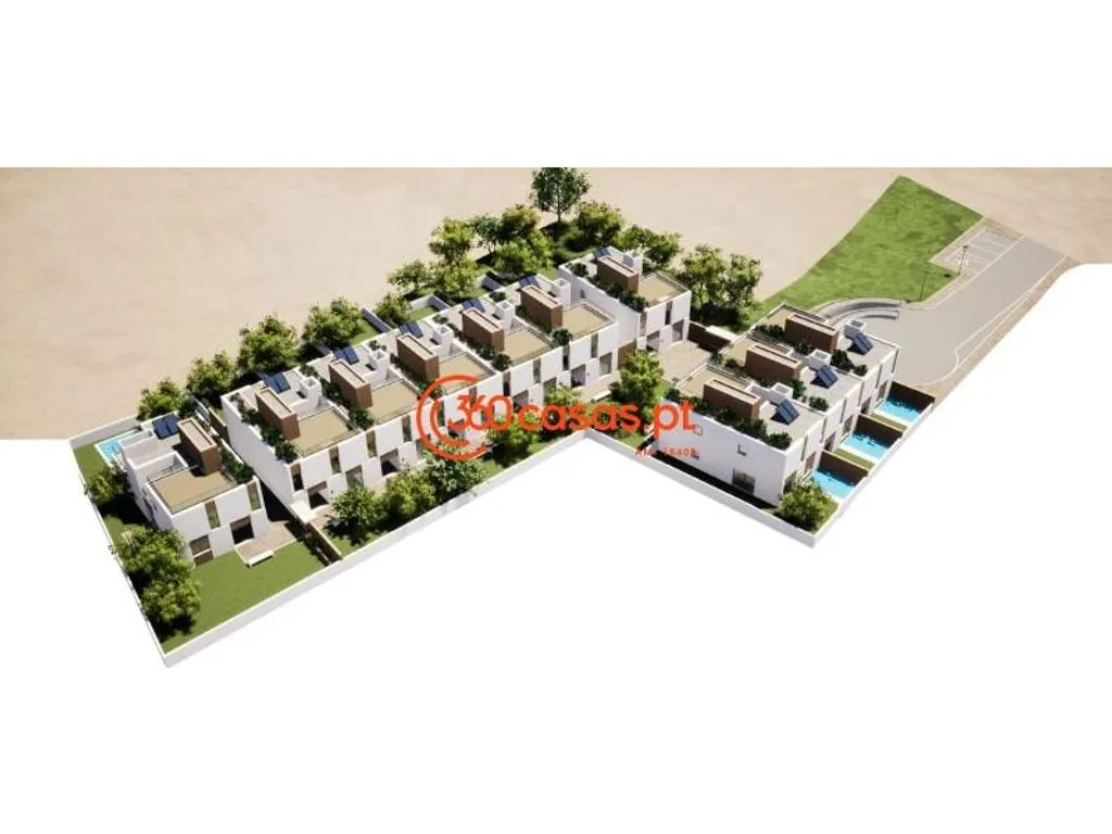 Floor Plan - Building Land with Approved Project in Almancil