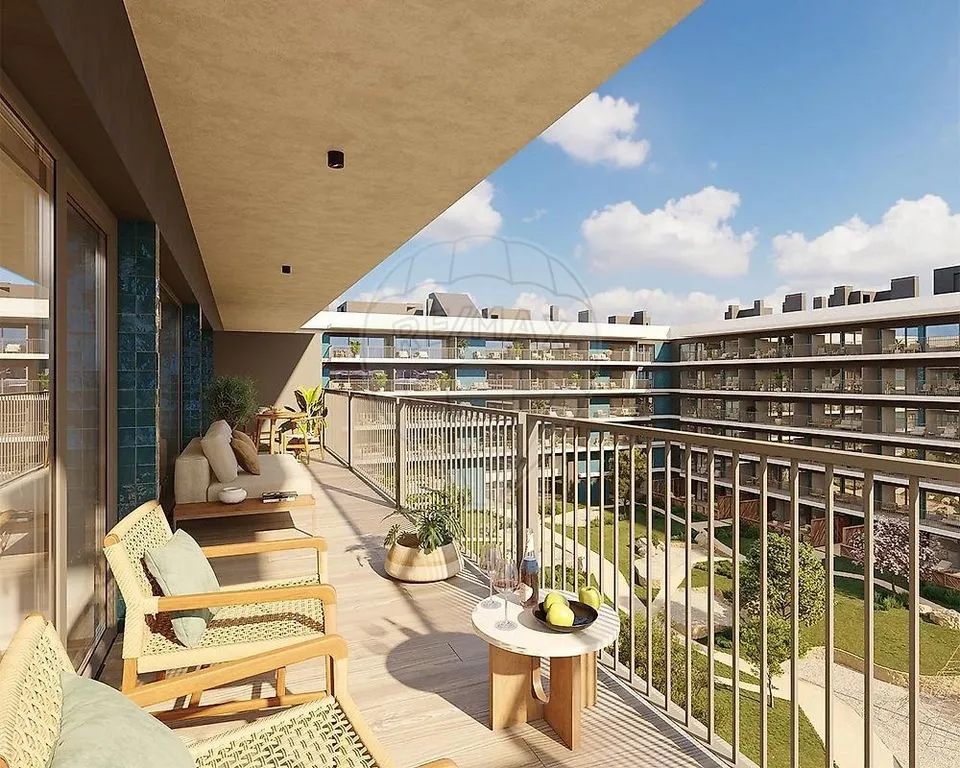 Balcon - New Luxury Flat with Balcony in Faro