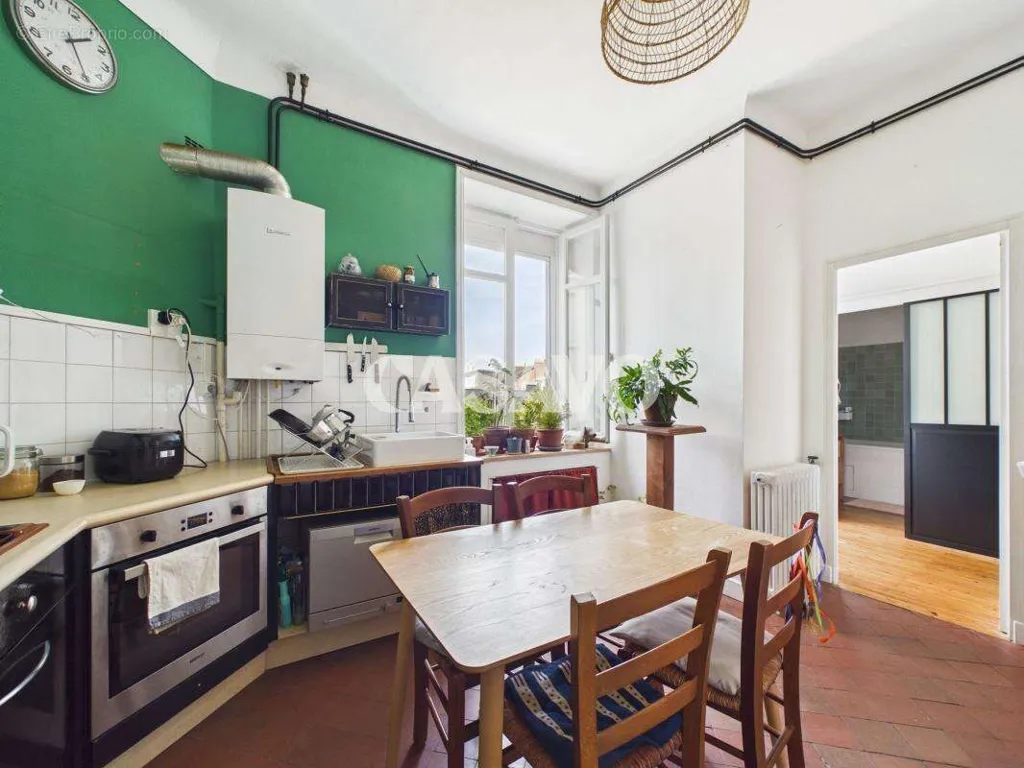 Kitchen - Charming 3-Piece Apartment in Chantenay, Nantes