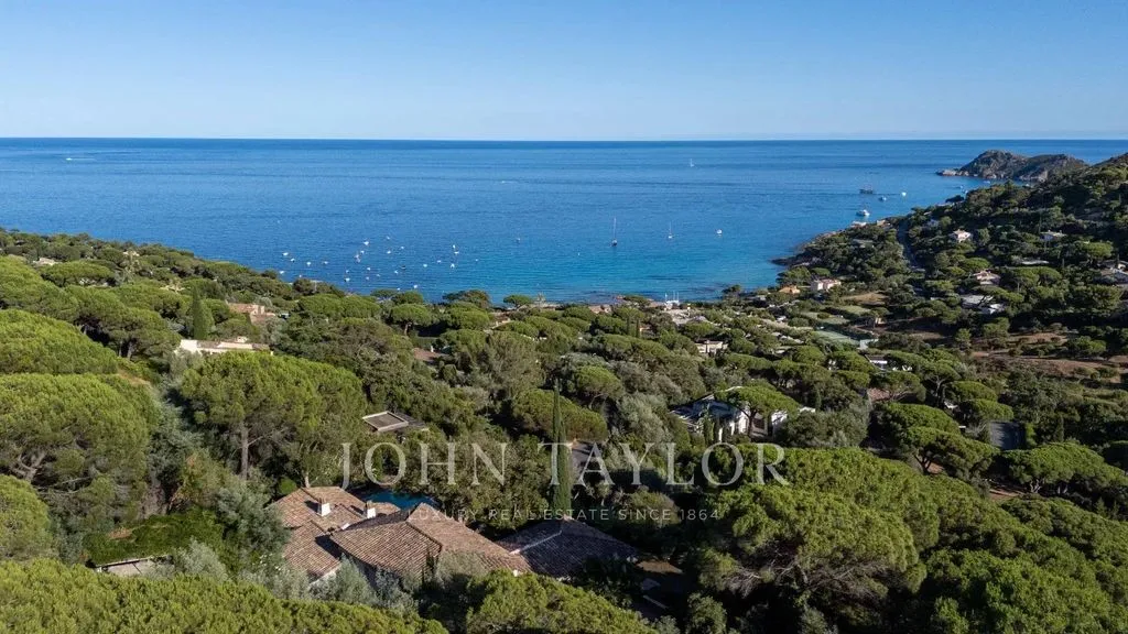 Vue aérienne - Maison de Luxe avec Vue Mer à Ramatuelle