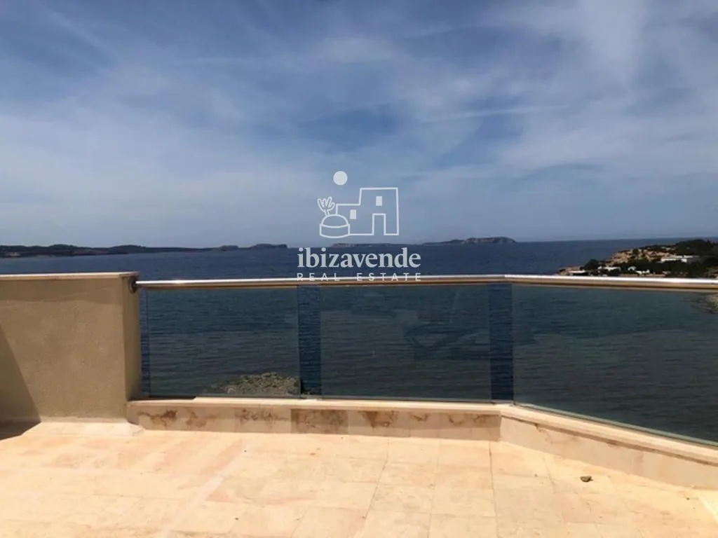 Terrasse - Studio with Sea View in Sant Antoni de Portmany