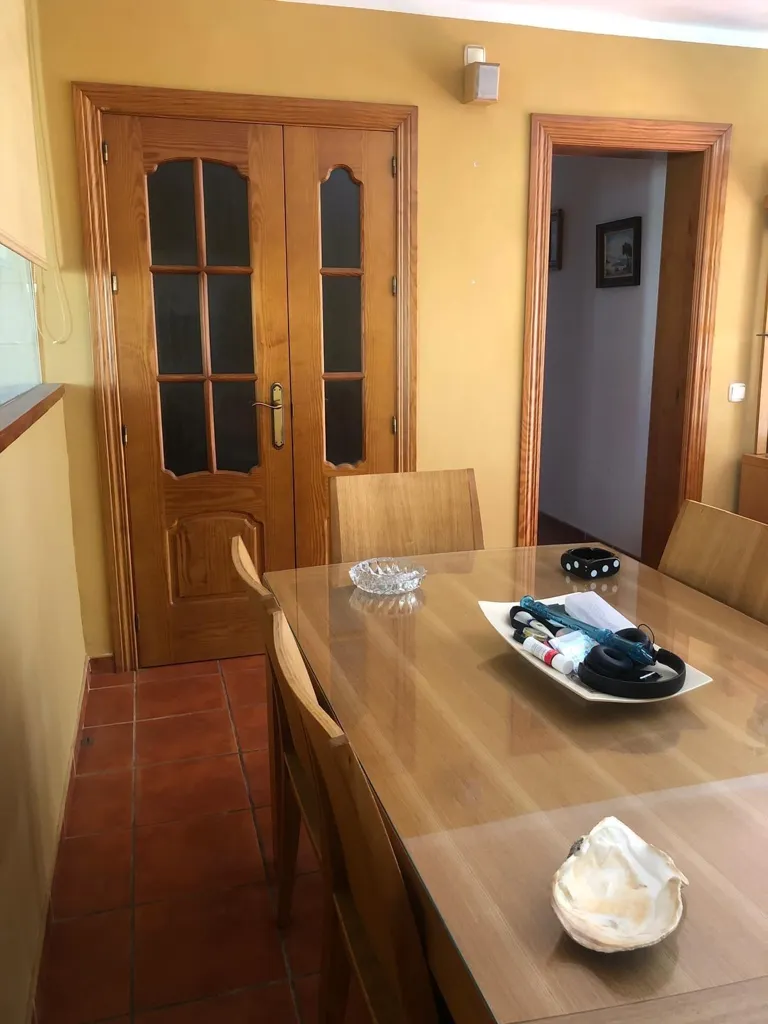 Dining Room - Spacious Corner Flat with Terrace in Huelin
