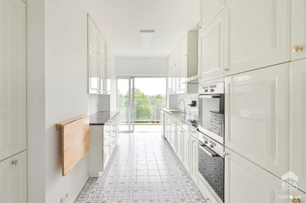 Cuisine - Appartement avec terrasses sur l'Avenue Franklin Roosevelt à Bruxelles