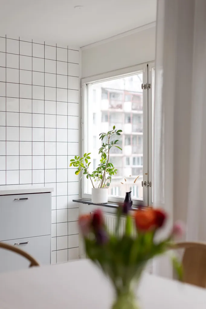 Dining Room - Renovated Apartment with Balcony in Central Linköping