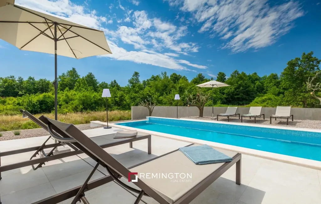 Pool - House with Heated Pool in Istrian Village
