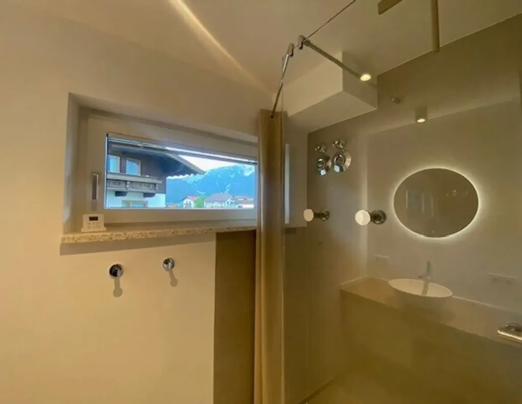 Bathrooms - Renovated 2-Bedroom with Terrace in Seefeld