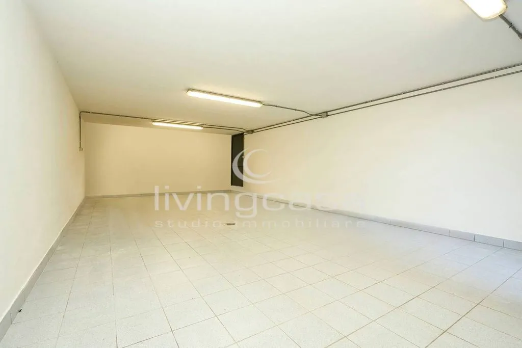 Garage - Luxury Villa with Panoramic Tower in Besana in Brianza