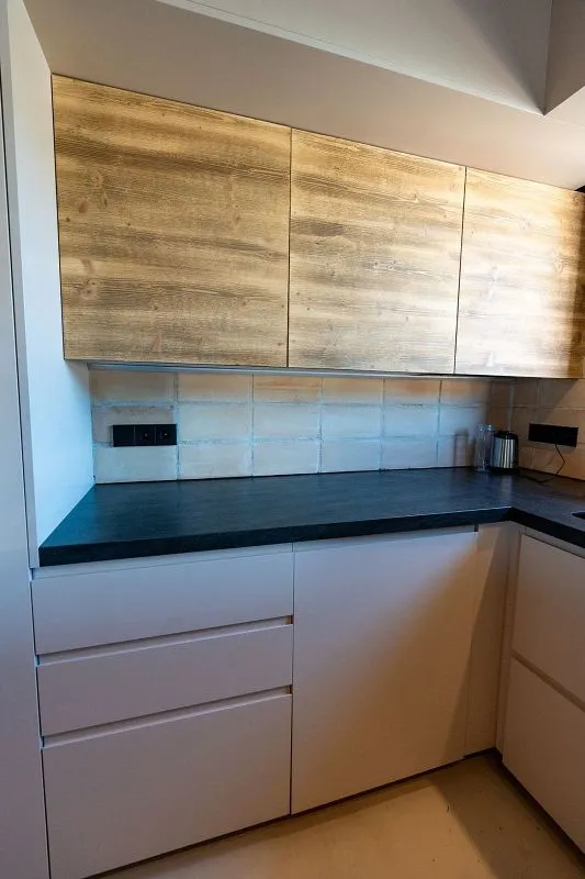 Köök - Duplex with Terrace in Rieral, Lloret de Mar