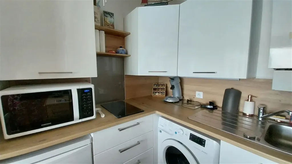 Cucina - Studio with Sea View in La Baule