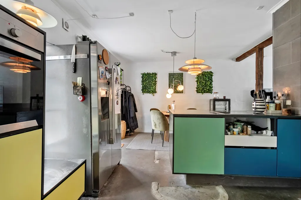 Cucina - Bohemian-Style House in Historic Roskilde