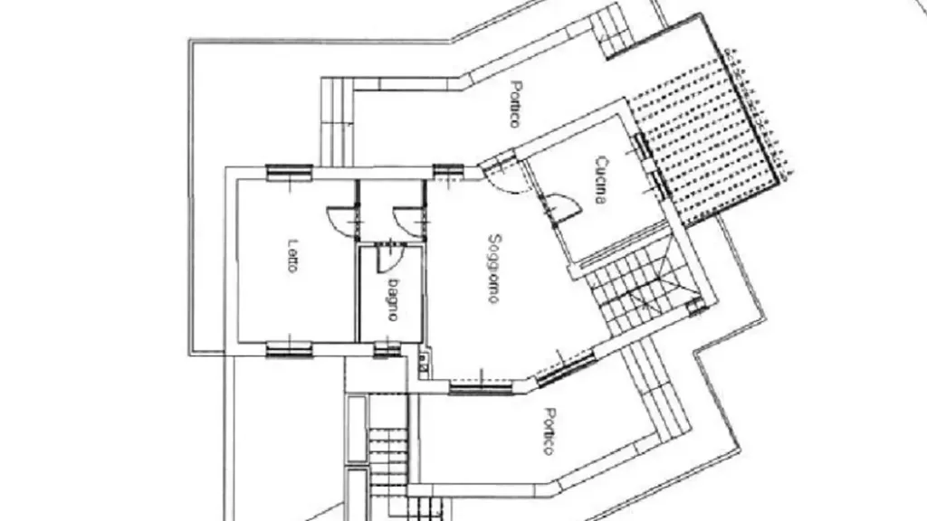 Plan - Villa with Garden in Bracciano