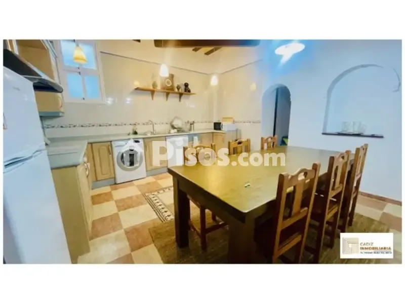 Cuisine - 3-Bed Apartment with East View in Cádiz
