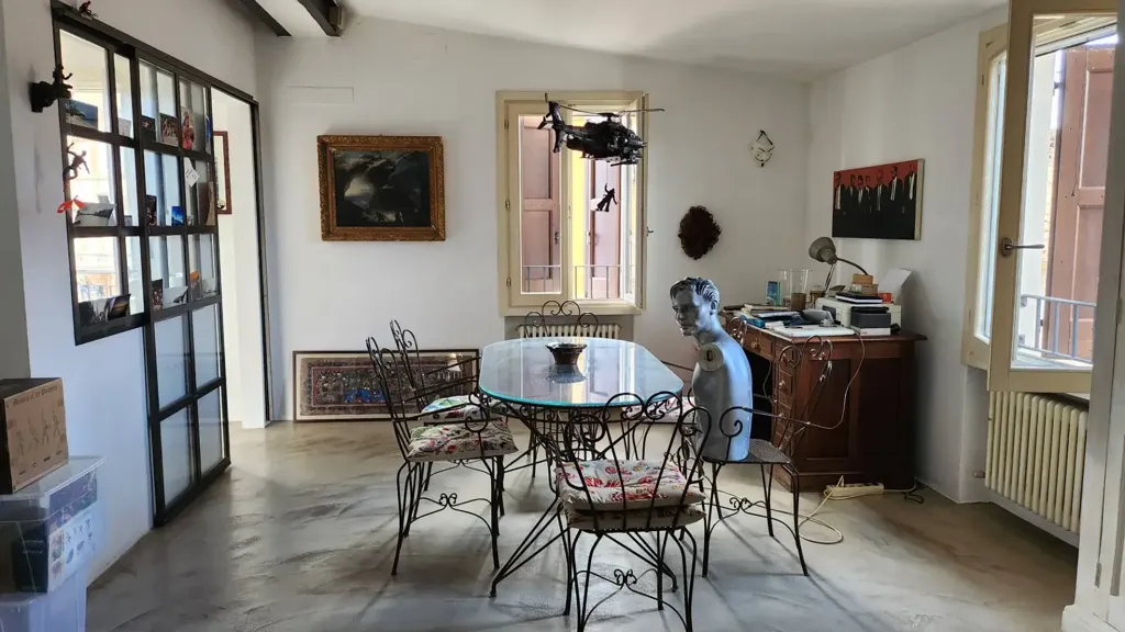 Salle à manger - Spacious Apartment with Palace View in Sassuolo