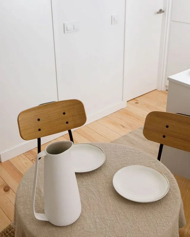 Salle à manger - Studio with A/C in Malasaña, Madrid