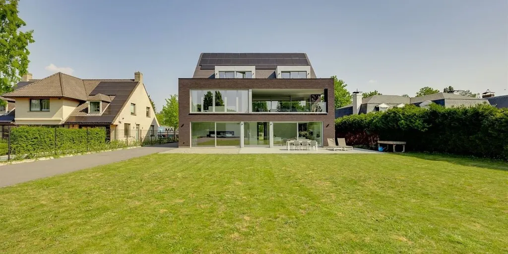 Exterior - Mixed-Use Building with Showroom in Borsbeek