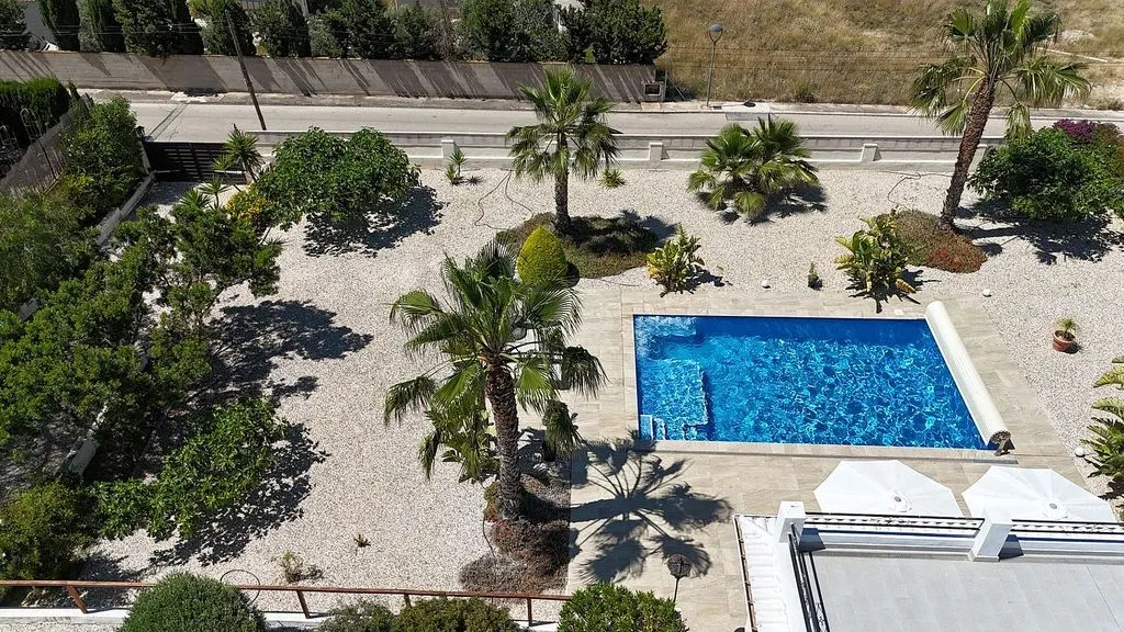 Vue aérienne - Modern Chalet with Pool in Busot