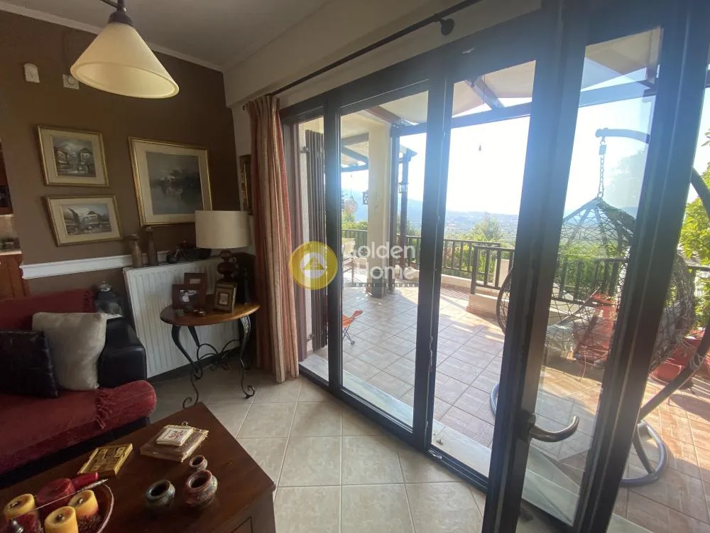 Séjour - Independent Mezzanine with Panoramic View in Amarynthos