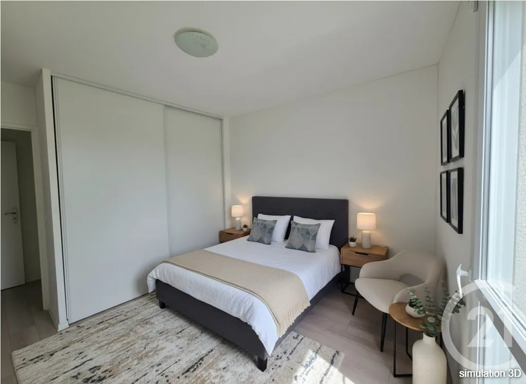 Chambres - Appartement 3 Pièces avec Jardin à Saint-Ouen-l'Aumône