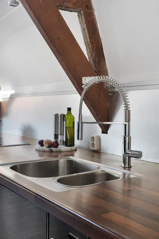 Cuisine - Loft-Style Apartment with High Ceilings in De Pijp