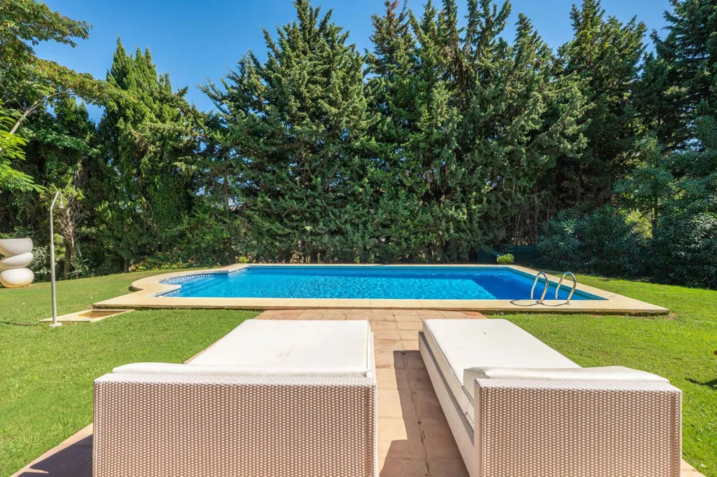 Pool - Andalusian Villa with Pool in Sotogrande