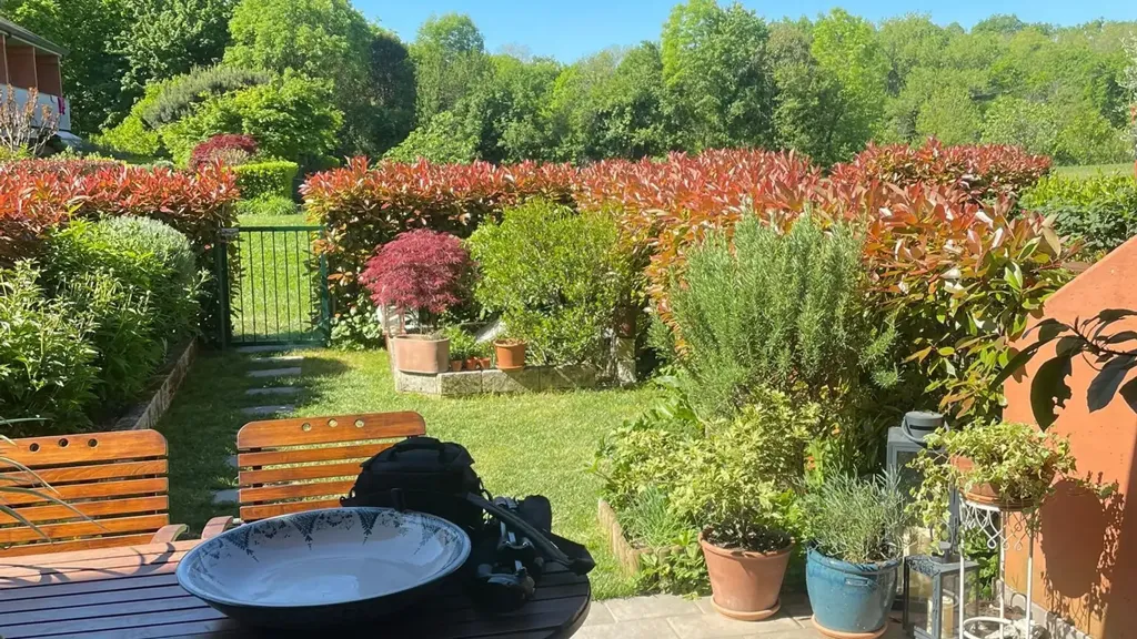 Giardino - Semi-detached Villa with Private Garden in San Fermo
