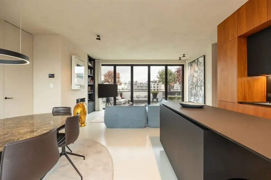 Köök - Luxe Penthouse with Terraces in Antwerp Centre