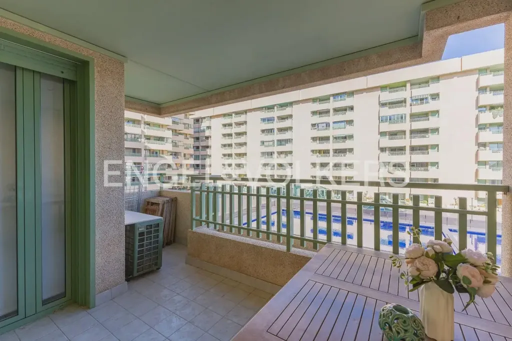 Balcon - Apartment with Sea View and Pool in La Patacona