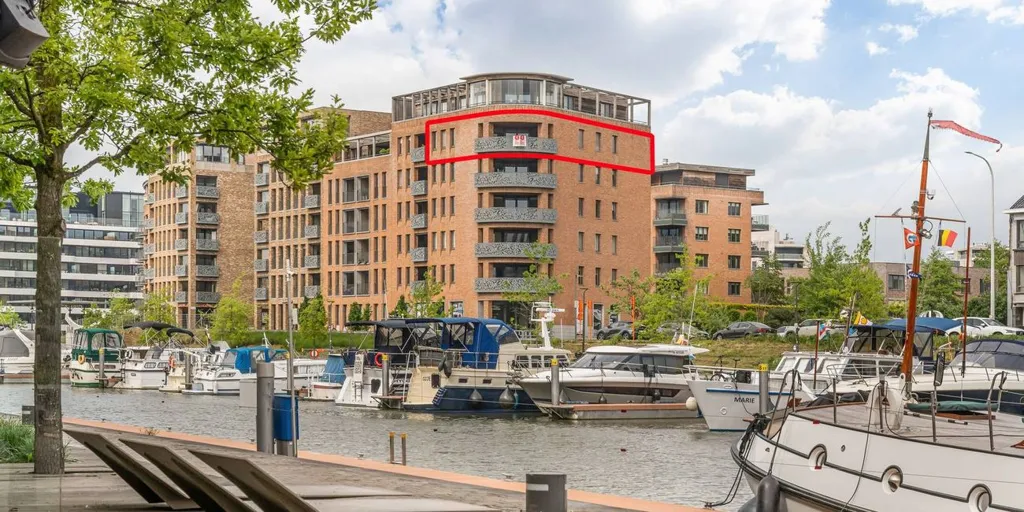 Extérieur - Appartement de luxe avec terrasse ensoleillée à Hasselt