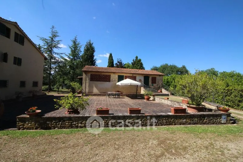 Terrace - Rustic Agriturismo with Pool in Montespertoli