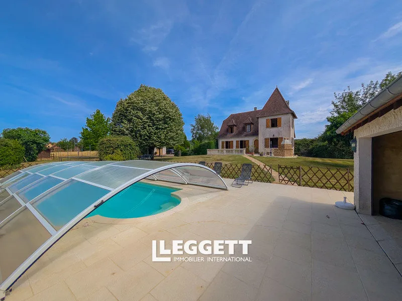 Bassein - Périgourdine House with Pool in Génis