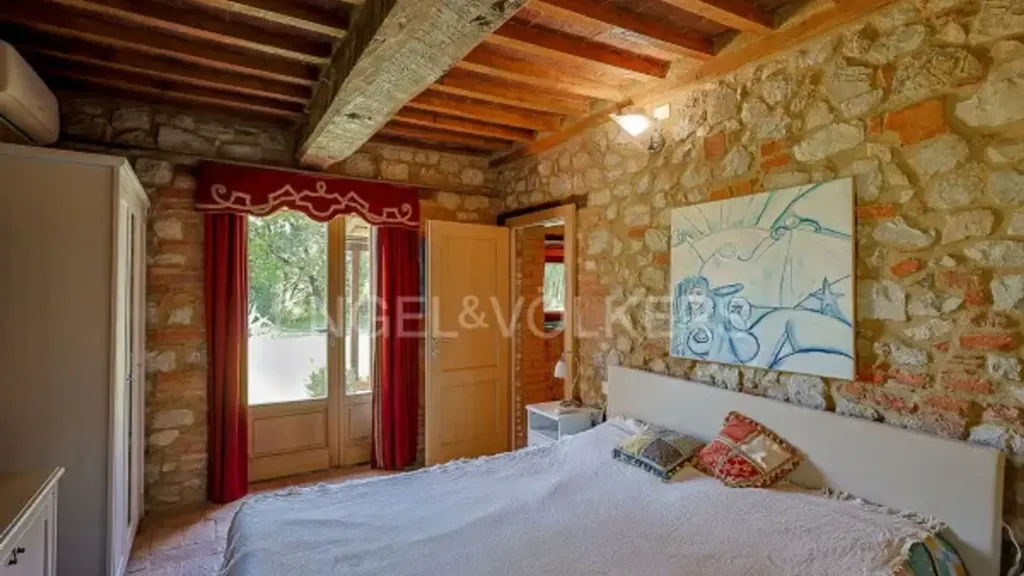 Chambres - Rustic Casale with Pool near Petriolo